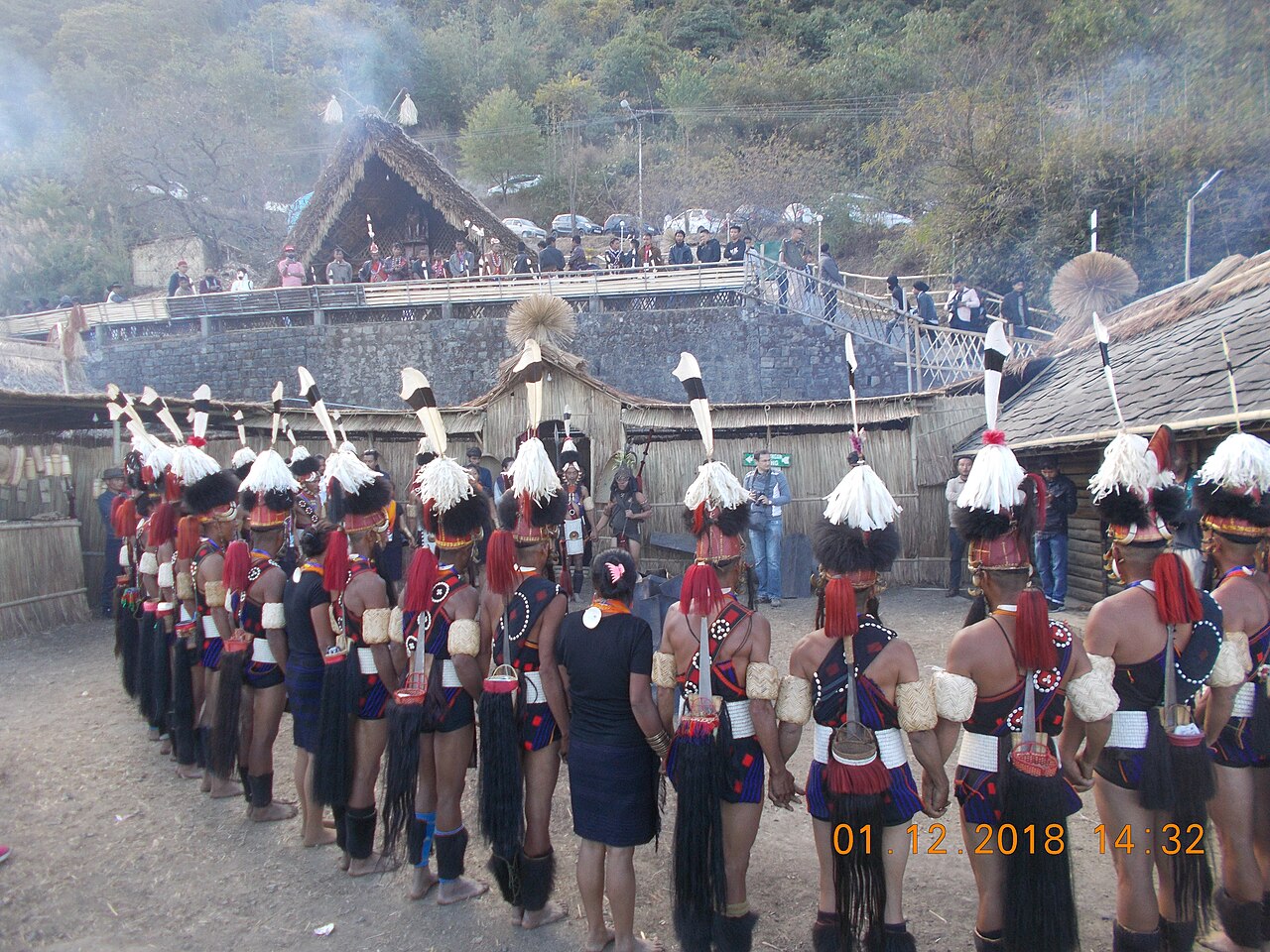 Grand cultural parade of Naga tribes at Hornbill Festival opening day