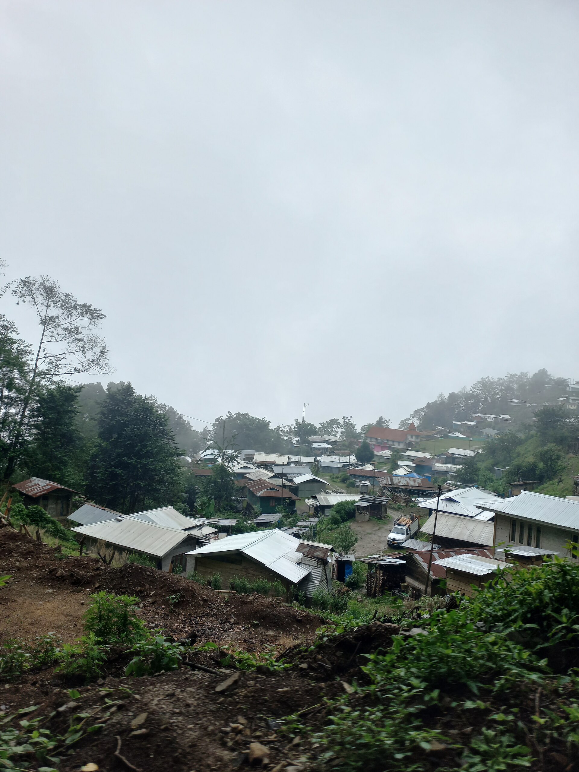 Traditional Sangtam village in Kiphire & Tuensang Districts